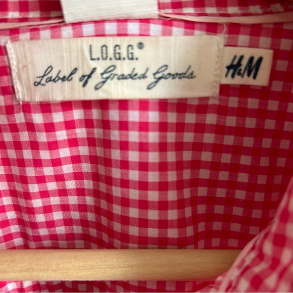 H&M and Label of Graded Goods Gingham Shirt - Picture 5 of 8